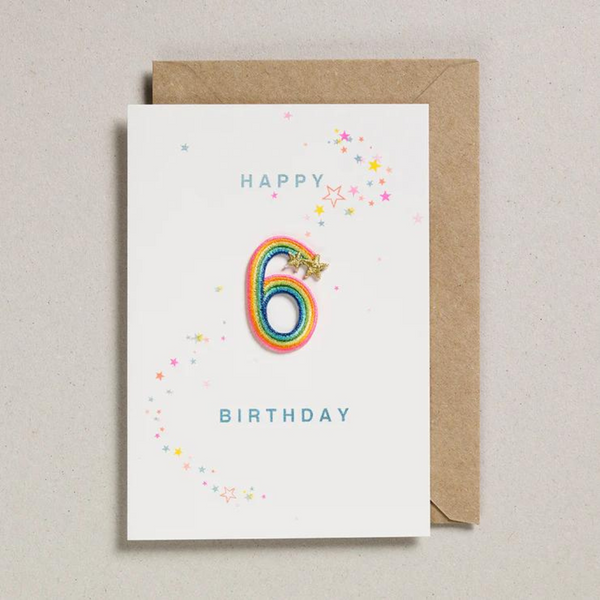 : Rainbow Patch Birthday Card - 6