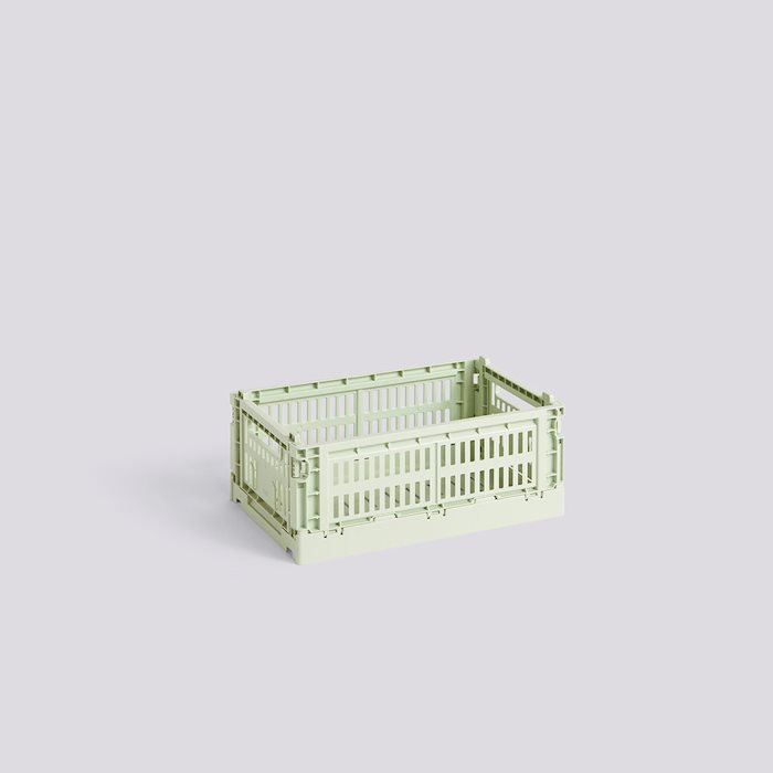 HAY COLOUR CRATE-SMALL-MINT