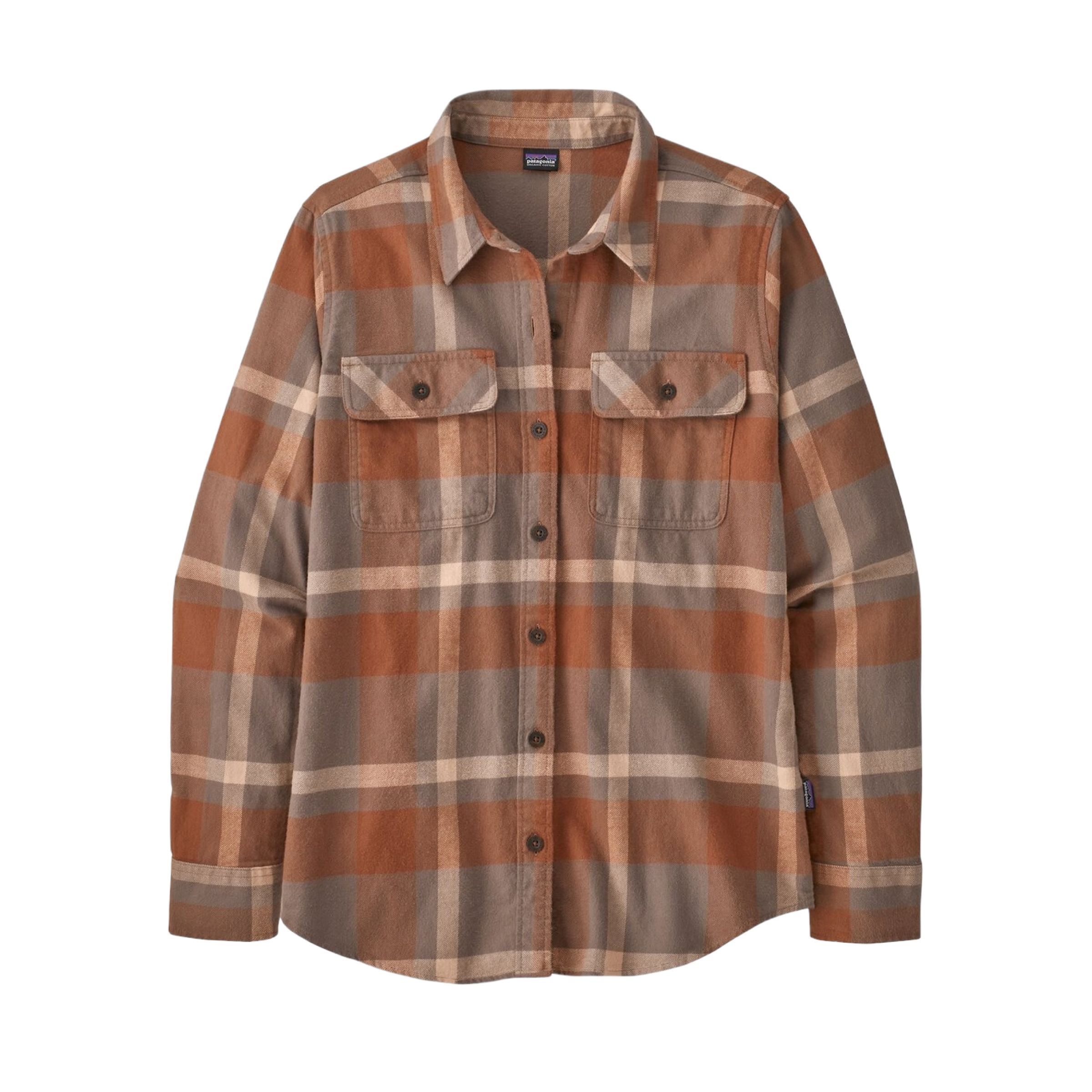 Patagonia Camicia Fjord Donna Comstock: Dusky Brown