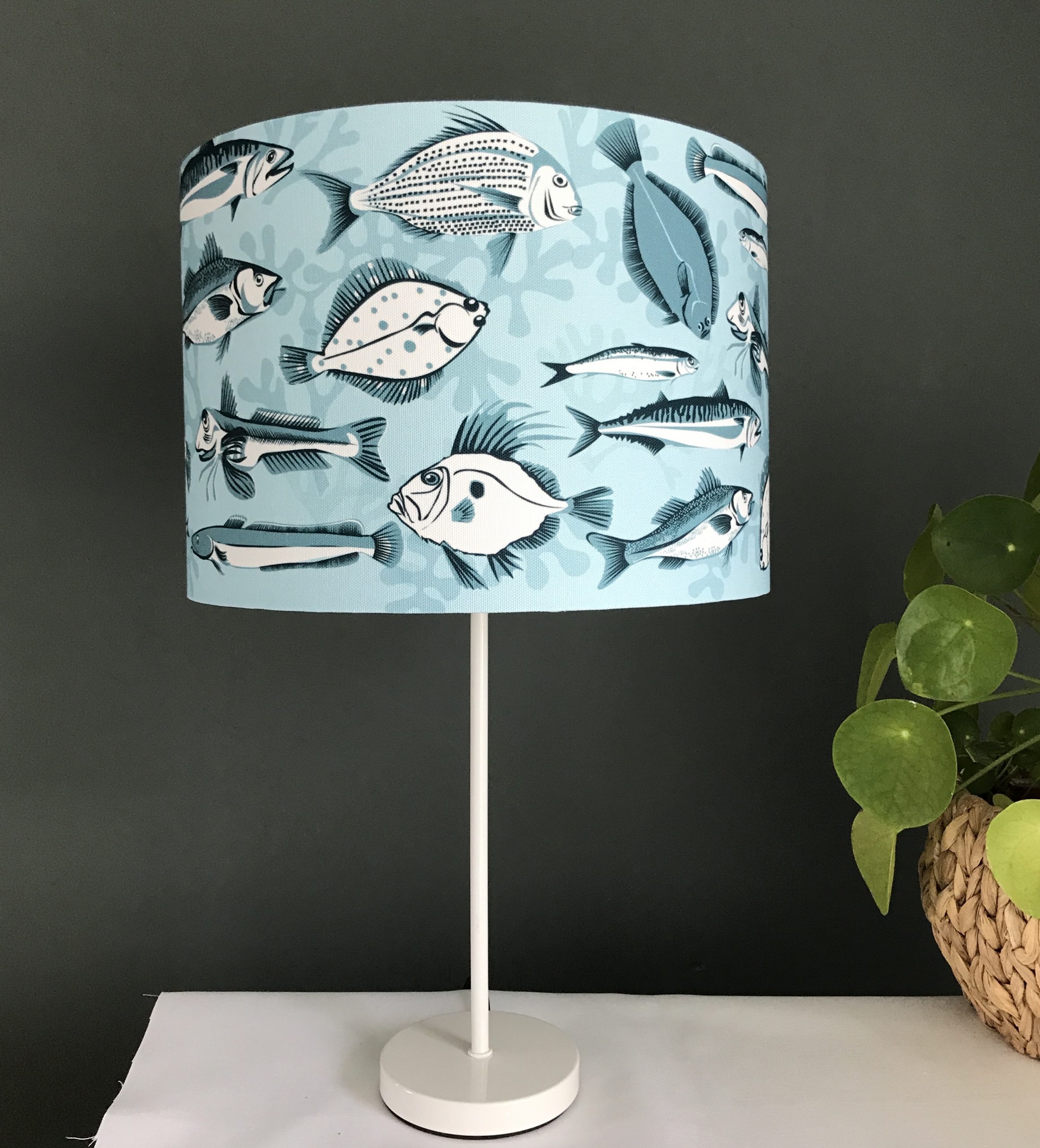 Alison Bick Catch of the Day Lampshade - 30cm diameter