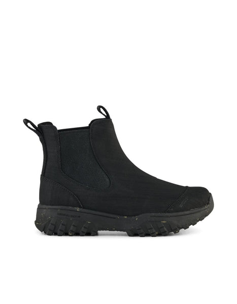 Black Magda Rubber Womens Track Boots