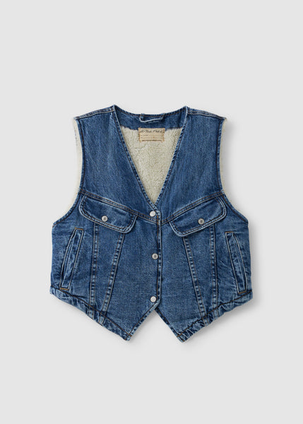 Light Blue Florence Denim Ranch Womens Vest