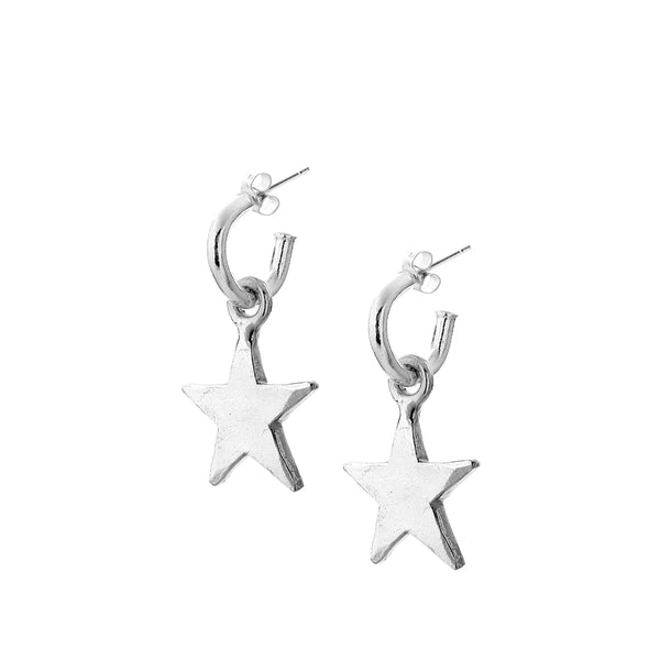 Renné Jewellery Mini Hoops And Star Charms