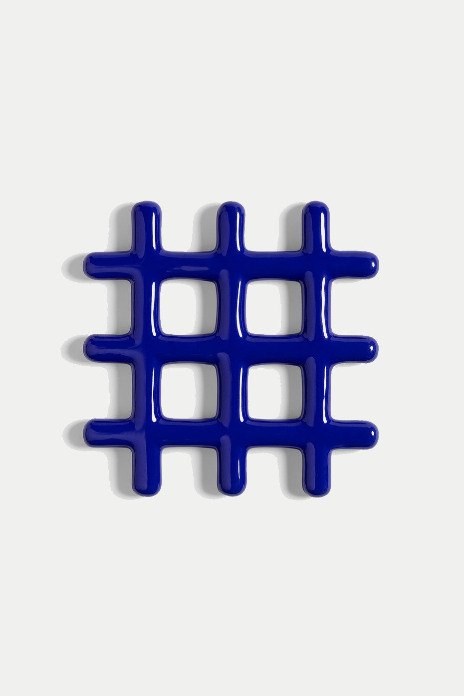 Blue Trivet Grid