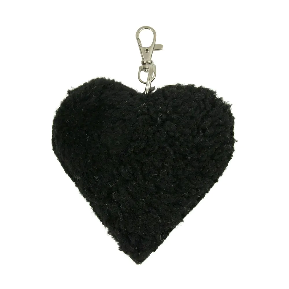 porte-cle-coeur-mouton-noir