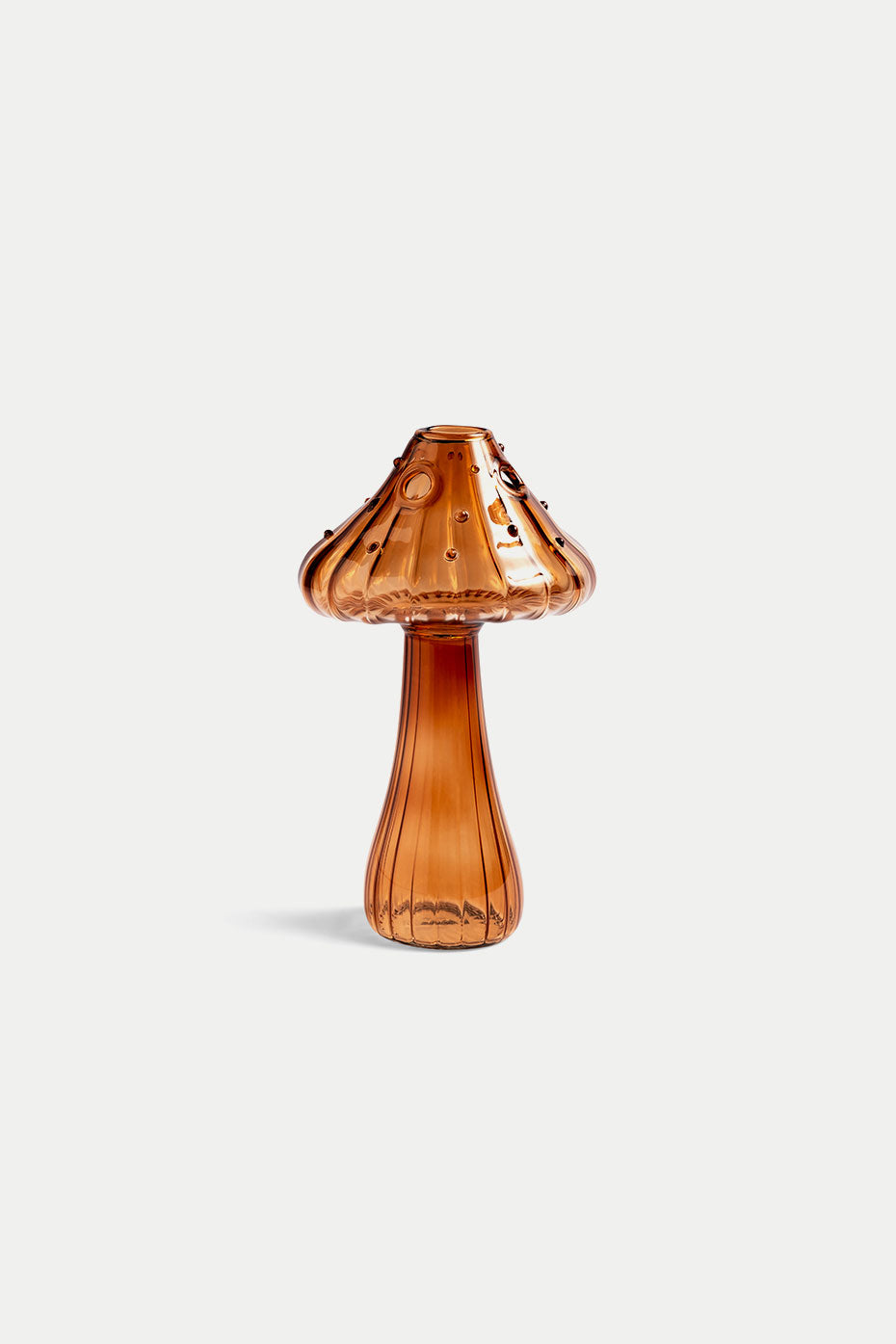 &klevering Brown Mushroom Vase
