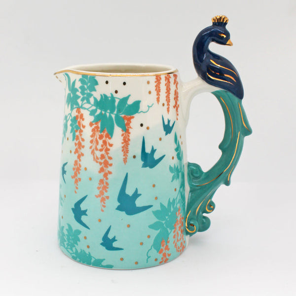 House of disaster Luxe Peacock Jug