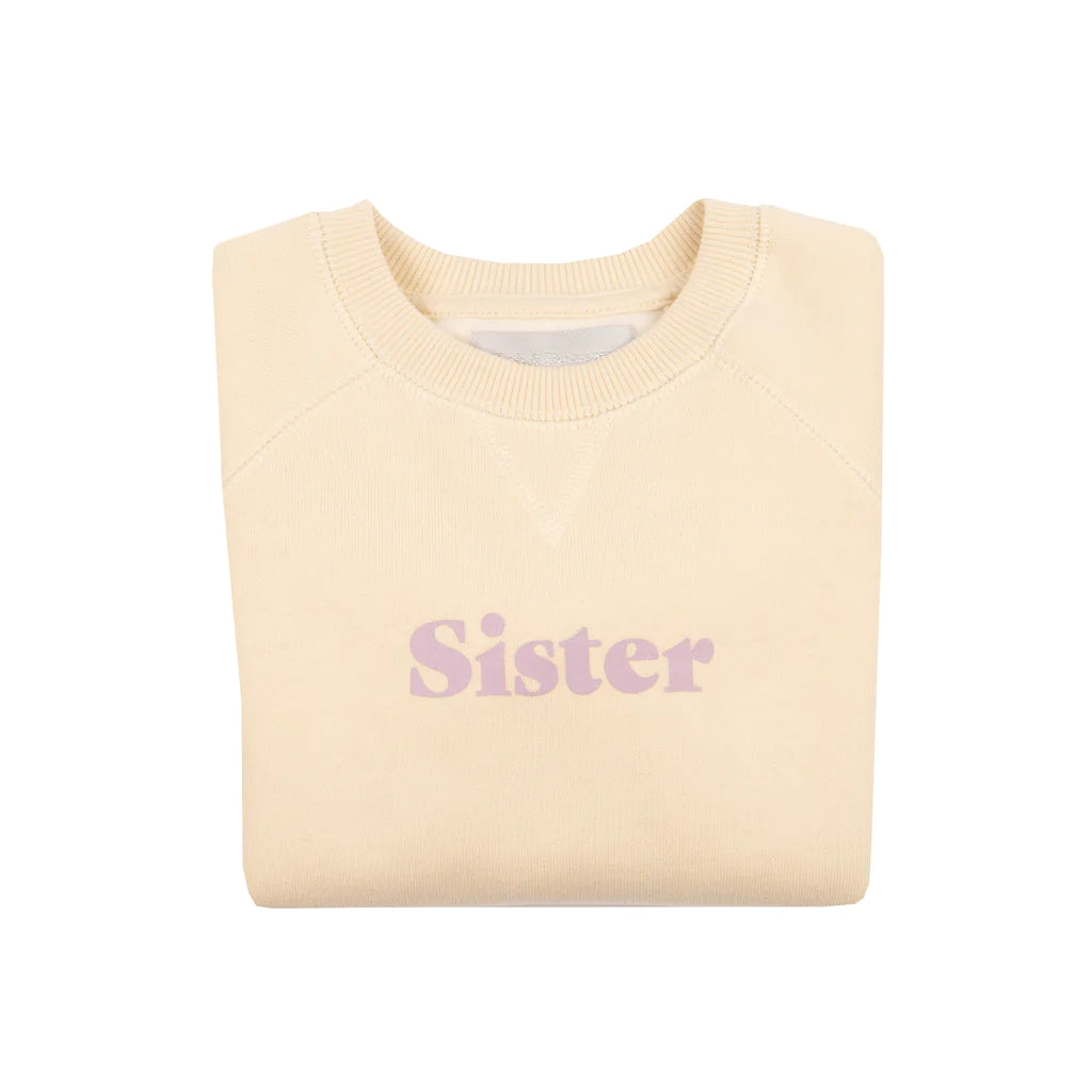Bob and Blossom Vanilla 'sister' Sweatshirt