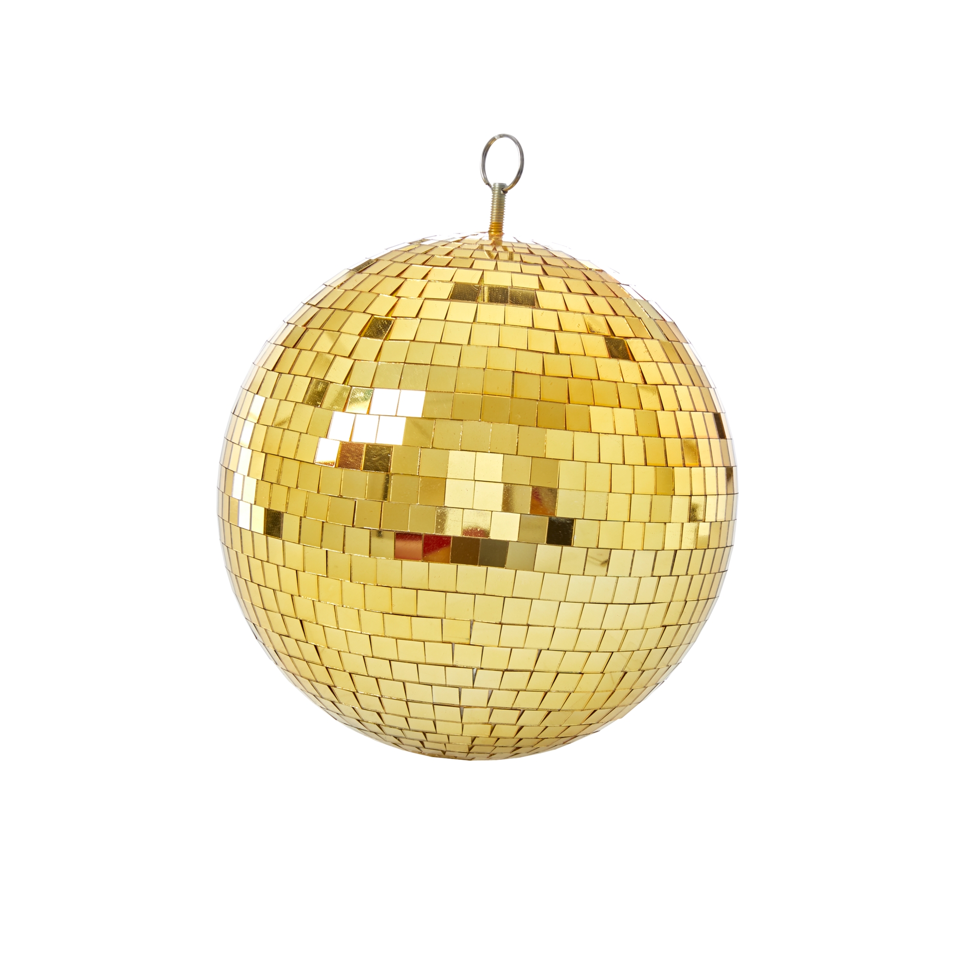 Gold Stripe Disco Ball - Large