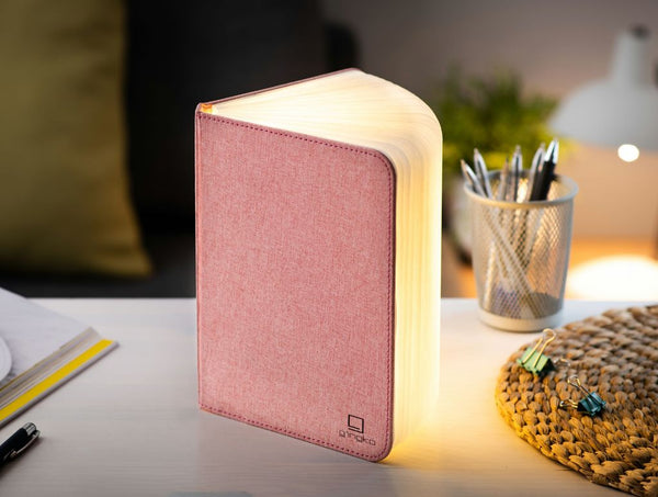 Gingko Smart Booklight Mini Blush Pink