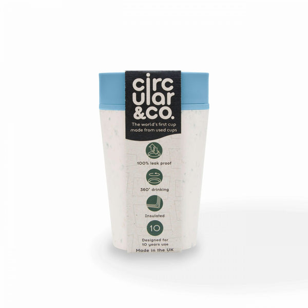Circular&Co Ccup 8oz Cream/blue