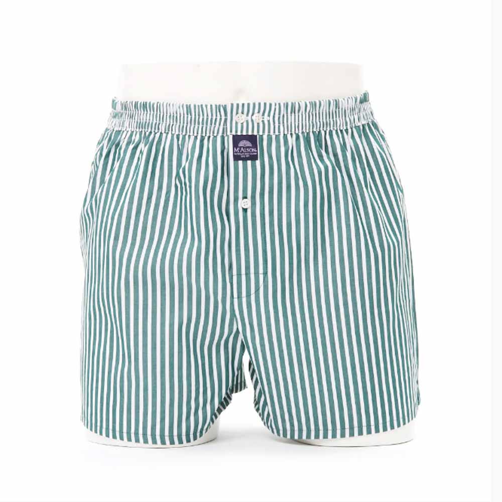 "Slipé" underpants Green M0243