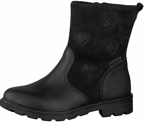 Stephanie Leather Boots (black)