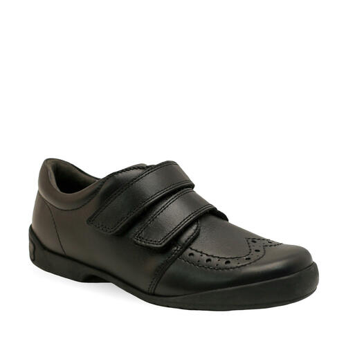 Start-rite Flair Leather School Shoes (black)