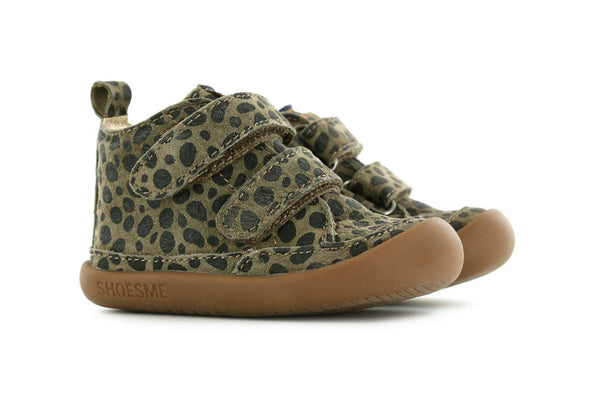 Babyflex Leather Toddler Shoes (leopard)