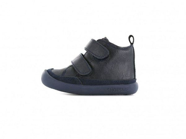 Shoesme Babyflex Leather Toddler Shoes (navy)
