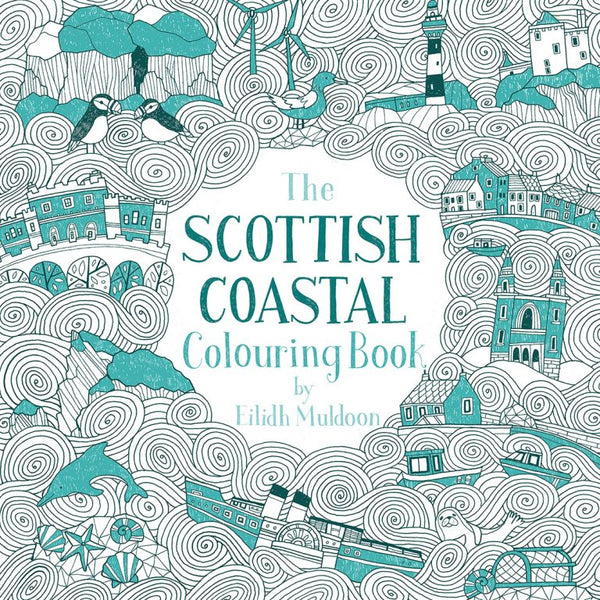 Bookspeed The Scottish Coastal Colouring Book By Eilidh Muldoon
