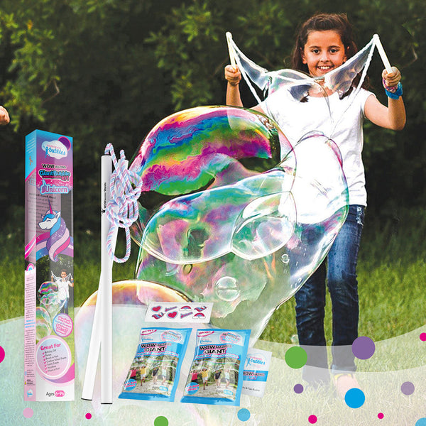 Wowmazing Giant Bubble Kit - Unicorn Edition