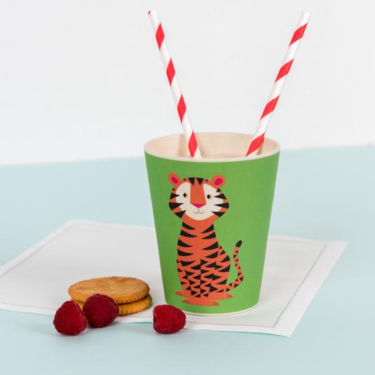 Bamboo Beaker Teddy The Tiger