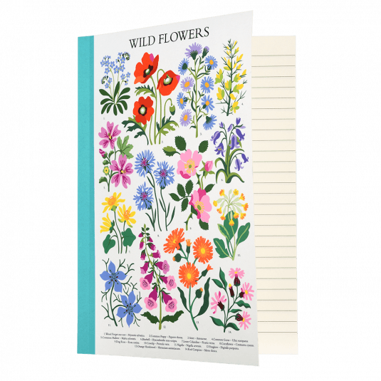 A5 Notebook Wild Flowers