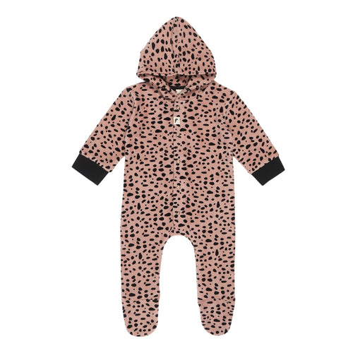 Animal Print Velour Outersuit