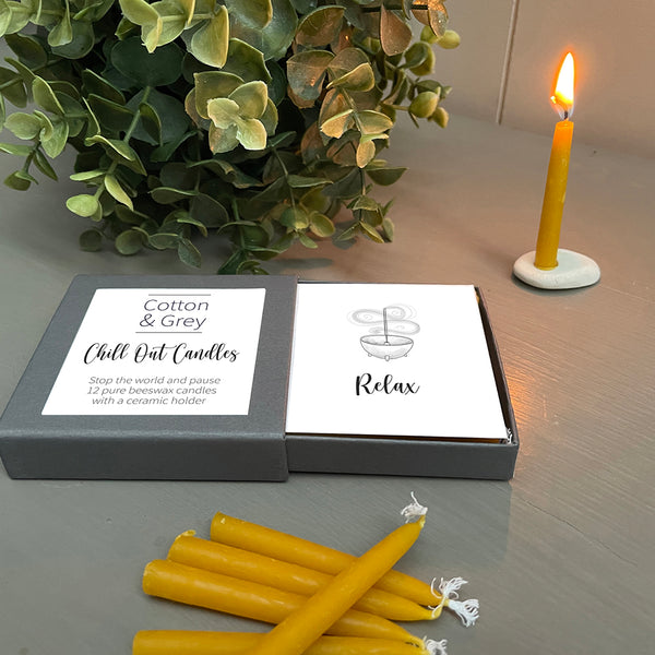 Cotton & Grey Chill Out Candles