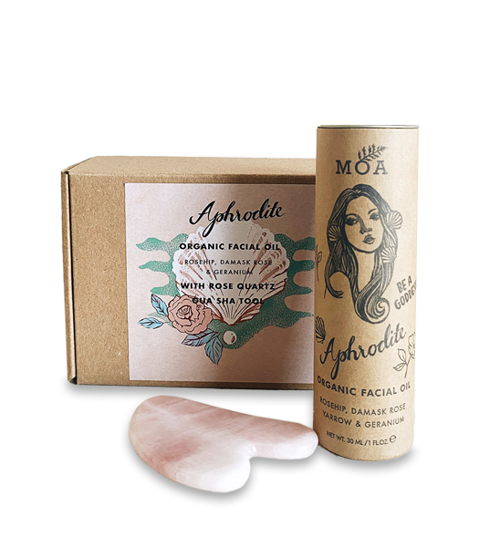MOA (Magical Organic Apothecary) Aphrodite Gua Sha Gift Set