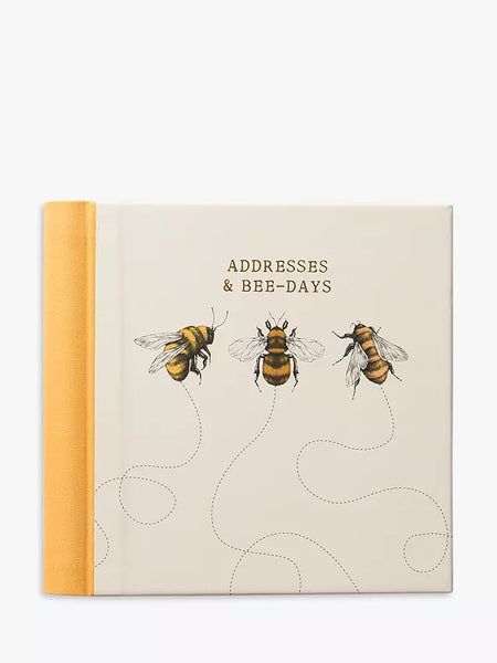 The Art File Bees Address & Birthdays Book