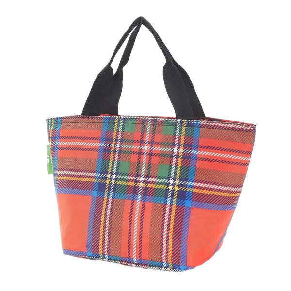 Insulated Lunch Bag Red Tartan