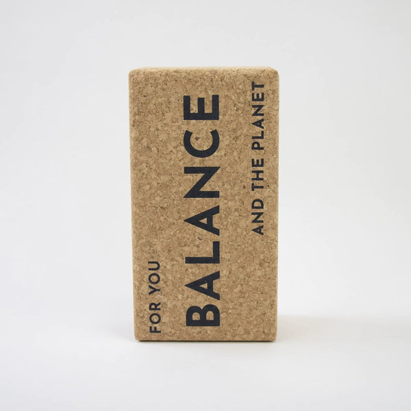 Cork Yoga Block - Balance