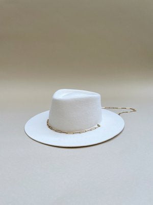 Wool Felt Hat “Ulysse” Off White