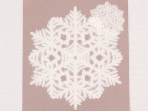 wagumi Large Washi Deco Snowflake Set