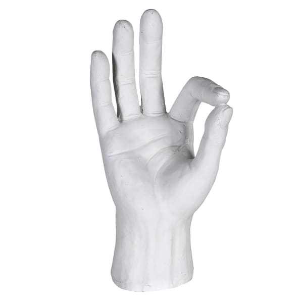 Or & Wonder Collection 'OK' Hand - White