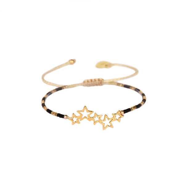 Constellation Bracelet Black