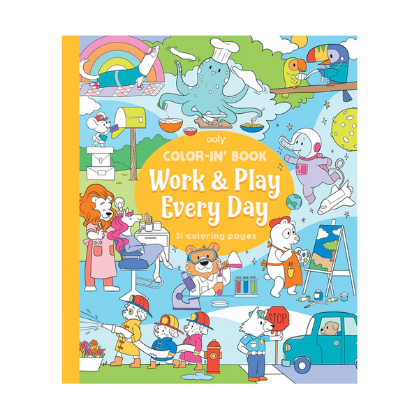 Ooly Work And Play Every Day Coloring Book