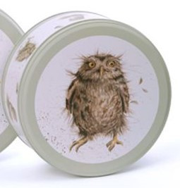 Owl Tin Box Small