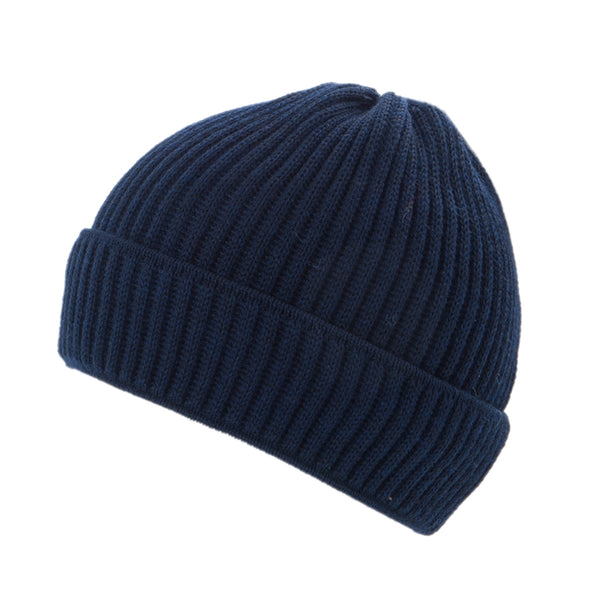 Merino Beanie - Marine