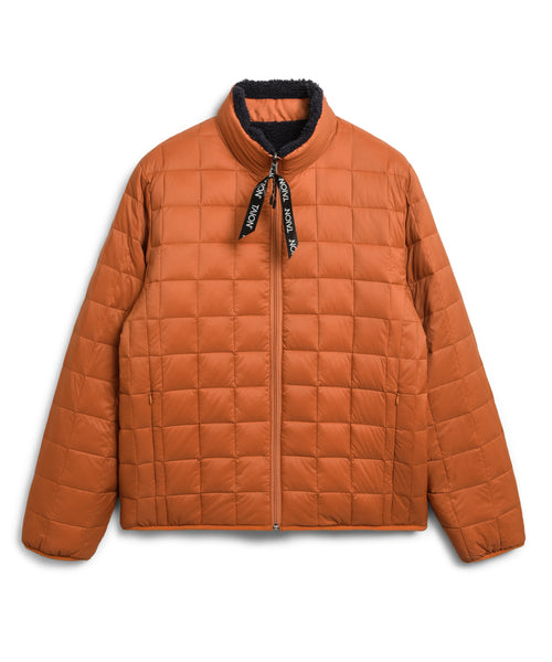 Reversible Mountain Down Jacket - Orange/Navy