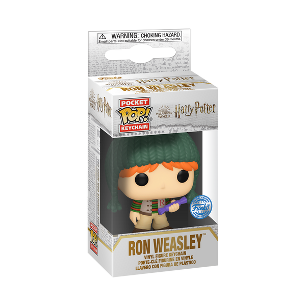 Pocket Pop Keychain - Harry Potter Holiday - Ron Weasley