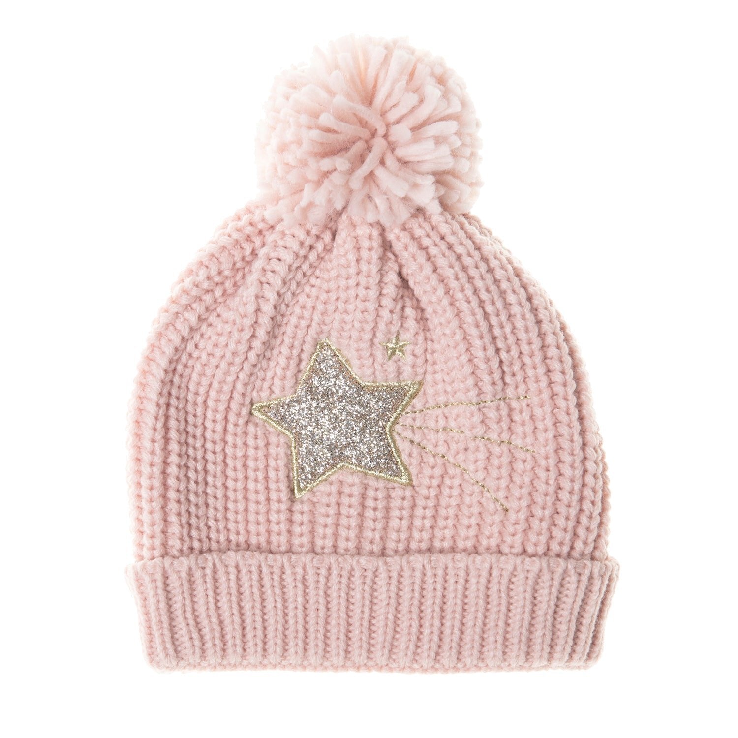 Rockahula Moonlight Knitted Hat Pink 3-6 Years