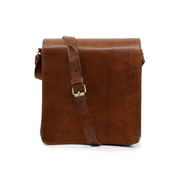 Drew Tan Crossbody Bag