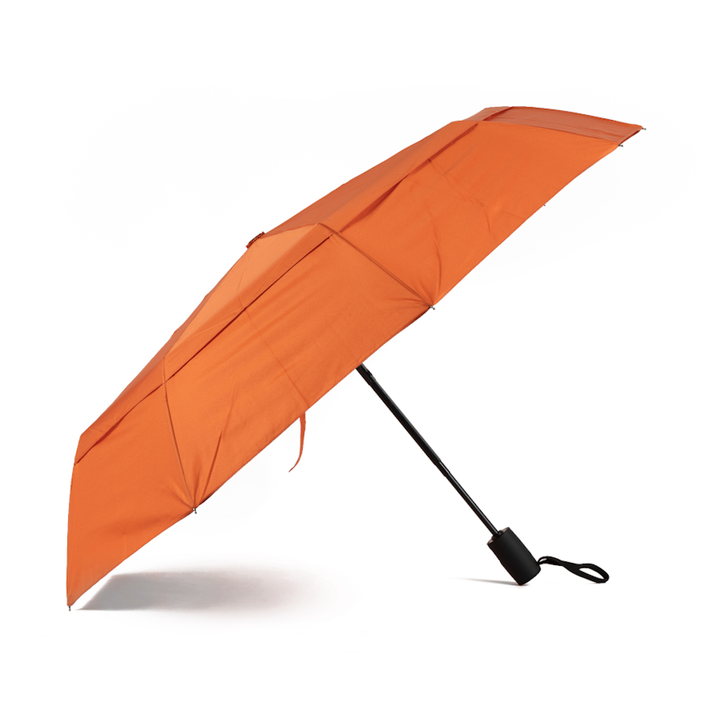 ROKA Waterloo Sustainable Nylon Umbrella Burnt Orange