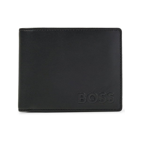 Byron S Emed Rfid Tri Fold Wallet - Black