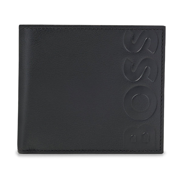 Big Bb Rfid 4 Card And Coin Wallet - Black