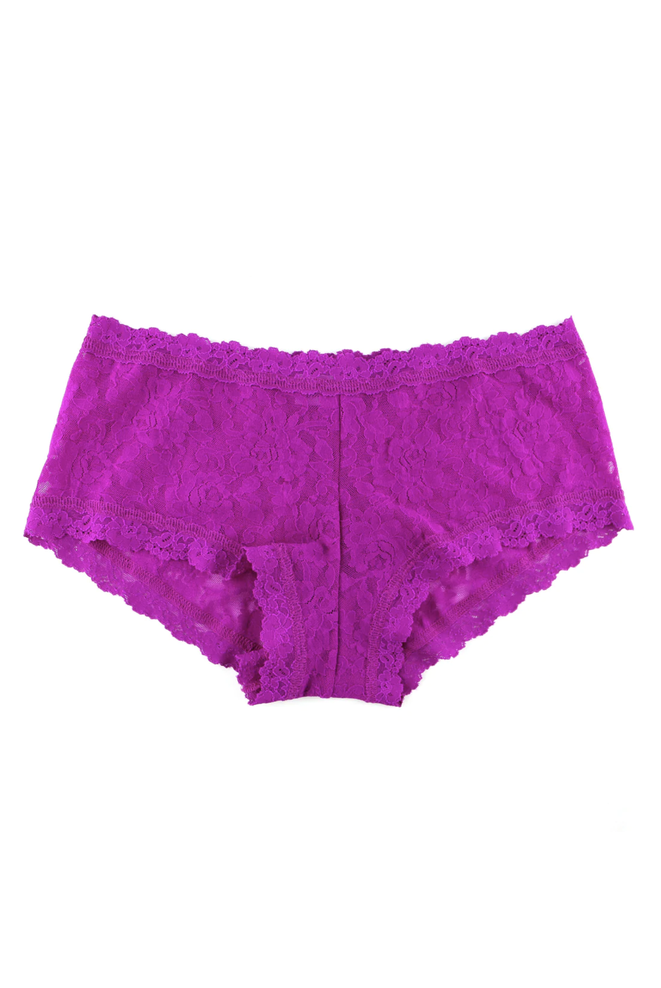 Signature Lace Boyshort - Countess Pink