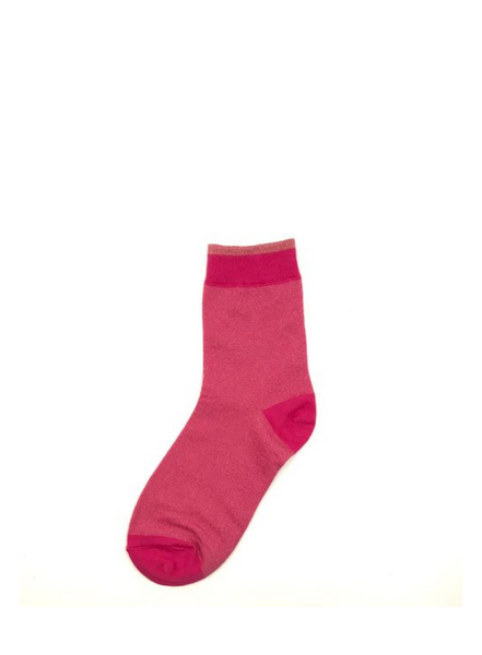 sixton Tokyo Socks In Bright Pink From