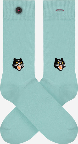 A-dam Clair Turquoise Socks