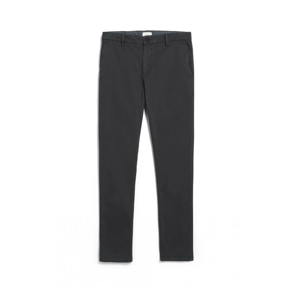 34 Aato Slim Acid Black Organic Cotton Mix Chino