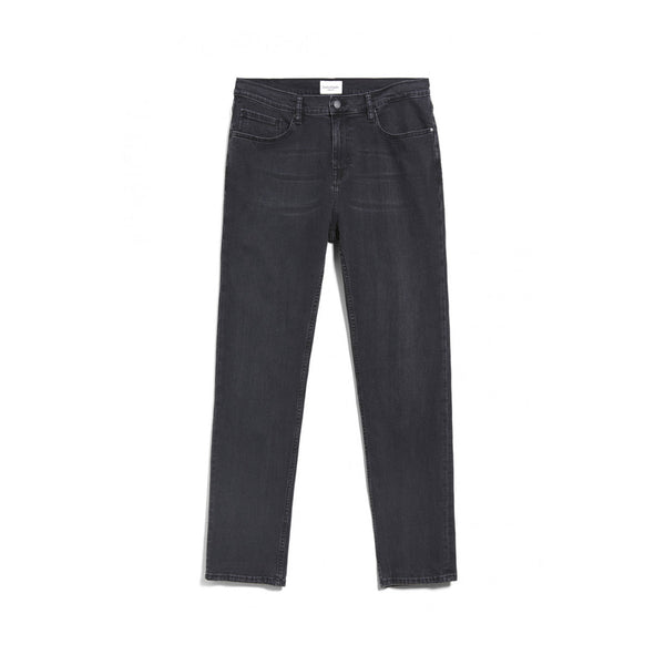 Aaro Foggy Black 32 Tapered Fit Jeans