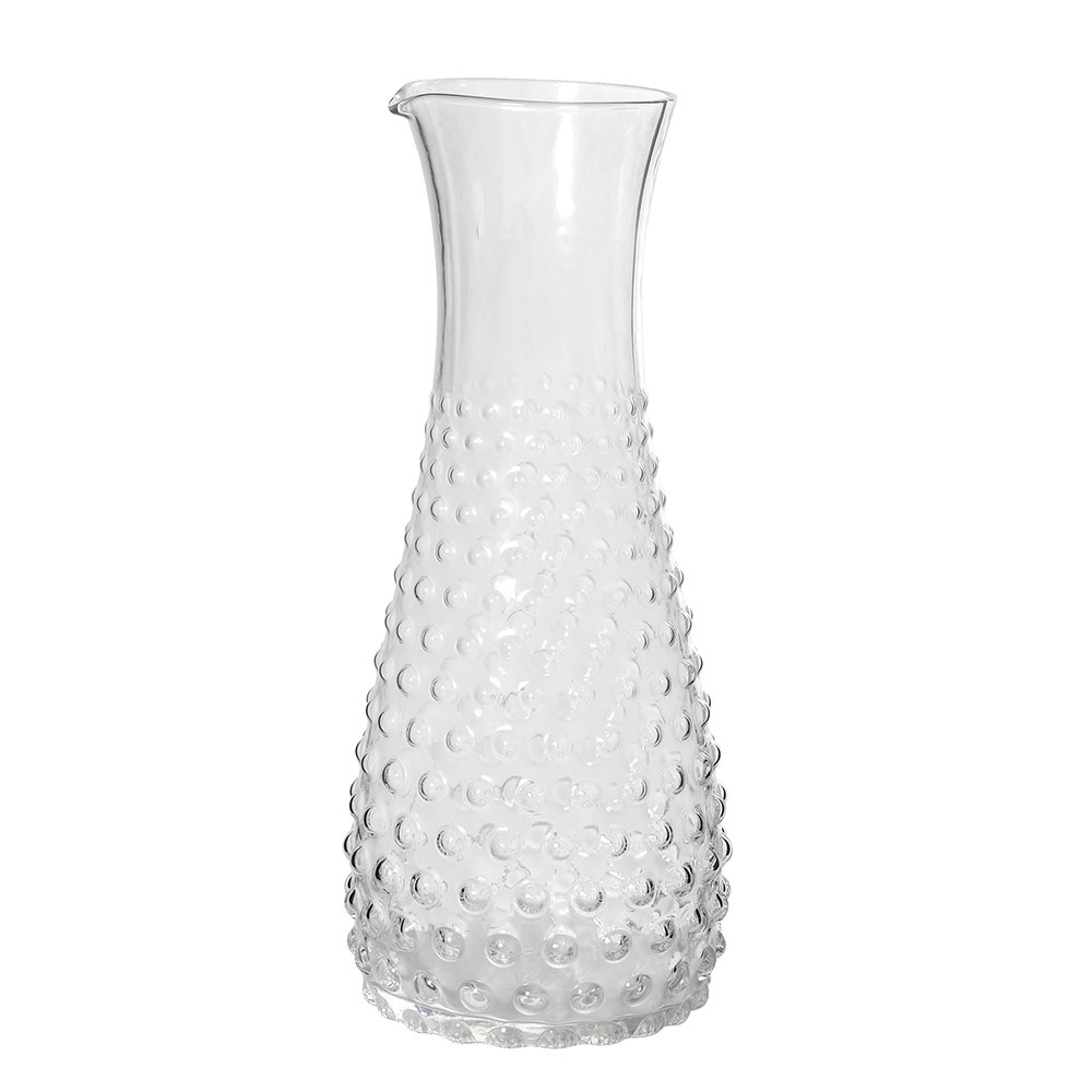 Just So Interiors Bubbled Glass Carafe